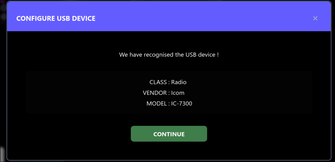 RECOGNIZED RADIO