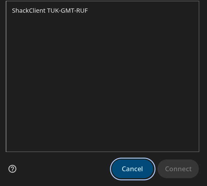WEBUSB SELECT CLIENT
